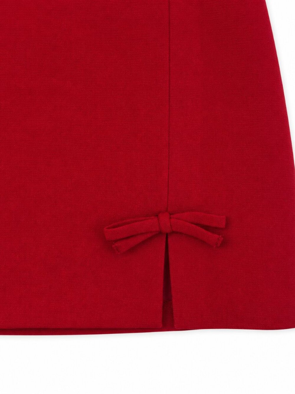 ASTR The Label Sophie Red Bow Slit Mini Skirt XS | NWT - Picture 6 of 9